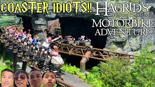 I Rode Hagrids Motorbike Adventure New Universal Orlando Attraction [upl. by Di]