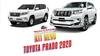 Review Toyota Prado 2019 con Body Kit revo [upl. by Ennoid]