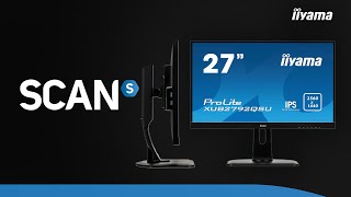 iiyama Prolite XUB2792 WQHD IPS Monitor  Product Overview [upl. by Alexio182]