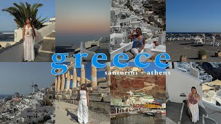 greece vlog  santorini a day in athens lots of caldera views  more [upl. by Annahsirhc]