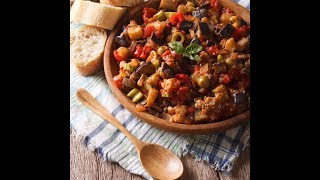 Retete simple italienefacem CAPONATA SICILIANA [upl. by Given355]