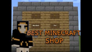 Best Shop in MinecraftBedrock [upl. by Fuchs547]