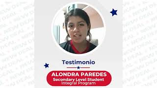 Testimonio alumna Alondra Paredes [upl. by Bryna]