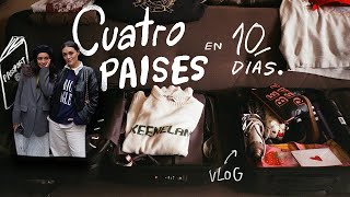 2 CONTINENTES 4 PAISES 10 DÍAS  Vlog CallePoche [upl. by Kippar321]