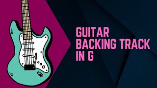 GUITAR BACKING TRACK IN G BASS amp DRUM ONLY [upl. by Littell963]