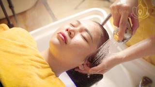 Feel the Magic of Skilled Hands ASMR Hair Wash amp Scalp Massage for Deep Calm at Co Ba Sai Gon Spa [upl. by Seth]