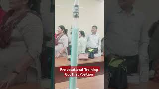 Pre vocational Training First Positionashokriwal funny [upl. by Mera]