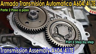 Armado transmision A604  41TE  Parte 2 [upl. by Llekcor]