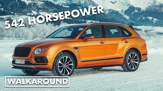 2019 Bentley Bentayga Exterior Walkaround Drive Modes V8 Engine Front Seats and Rear Seats [upl. by Thacher]