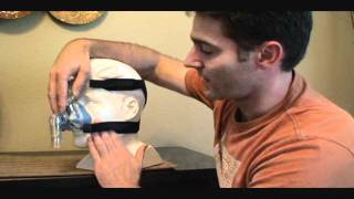 Comfort Gel Blue Respironics Mask Fitting and Assembly Video [upl. by Ayocat]