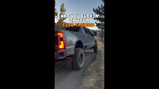 Does your Ford F250 Tremor flex this much Shorts Offroad FordF250Tremor [upl. by Anuait]