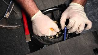 How to install a VW MK4 TDI Lift Pump and fuel level sender [upl. by Eerej]