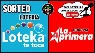 Sorteo LOTEKA TE TOCA LA PRIMERA En VIVO de hoy jueves 12 de septiembre del 2024 loteka envivo [upl. by Atnovart]