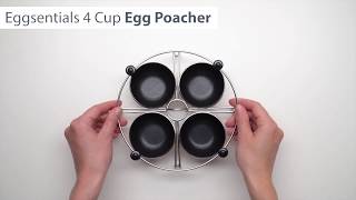 4 Cup Egg Poacher Rack [upl. by Osgood]