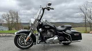 How To Install 18” Ape Hangers On A 2016 Harley Davidson Road King Using A Burley Wire Extension Kit [upl. by Treborsemaj]