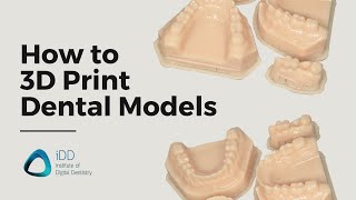 StepbyStep Guide How to 3D Print Dental Models with Formlabs 3B Printer  iDD [upl. by Mal]