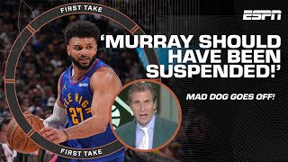 ITS A DISGRACE 🗣️ MAD DOG LIVID with Jamal Murray FINE and NO SUSPENSION  First Take [upl. by Osrock358]