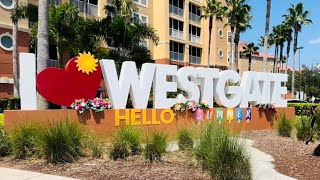 Westgate Town Center FULL ResortTour Kissimmee FloridaA cheaper way to stay near DisneyVlog 81724 [upl. by Sialac]