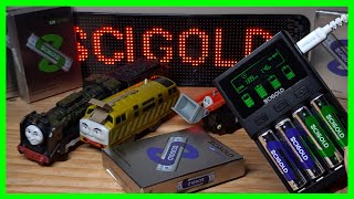 SCIGOLD Rechargeable Batteries and Charger [upl. by Jobie]