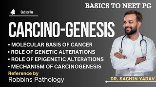 Carcinogenesis  Molecular Basis of Cancer  Role of Genetic amp Epigenetic alternations in Cancer [upl. by Frankhouse]