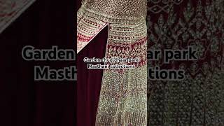 Heavy zircon stone studded bridal wedding wear gardenchudidhaarpark [upl. by Jaffe]