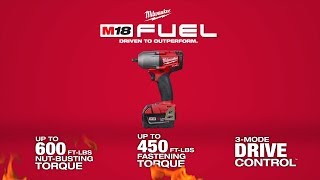 Milwaukee® M18 FUEL™ 38” MidTorque Impact Wrench [upl. by Ranite632]