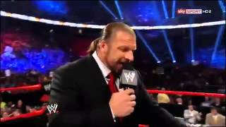 WWE Summerslam 2012 Triple H Vs Brock Lesnar Promo HQ [upl. by Brita]