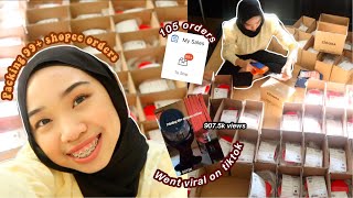 PACKING 99 SHOPEE ORDERS [upl. by Enileuqkcaj151]