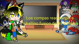 Los compás reacciona a mikellino fusión de mi corazon [upl. by Adnauqaj]