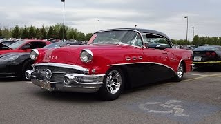 1956 Buick Special Hardtop Custom in Red with Engine Start Up on My Car Story with Lou Costabile [upl. by Ahsela]