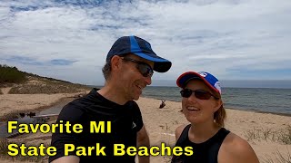 Favorite Michigan state park beaches [upl. by Aihsatsan]