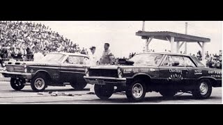 Party Crashers How Five Wild Stock Bodied Cars On Nitro Made History At The 1965 US Nationals [upl. by Nwahser]