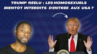 Donald Trump de Retour  Les Homoseggsuels Interdits dEntrée aux USA elections2024 africa news [upl. by Archer82]