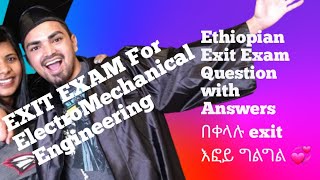 Exit exam for Electromechanical engineering students ethiopia habesha university viral [upl. by Sessilu]