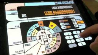 LCARS Calculator for iPad [upl. by Endor]