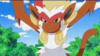 Ashs monferno evolves into infernape pokemon season 13 episode HD [upl. by Anileh326]