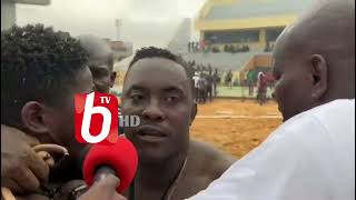 GRAND COMBAT IBOU AFIA VS ALIOUNE SEYE JR [upl. by Nesyt]