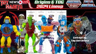 MOTU Origins amp Turtles of Grayskull Lineup  SDCC 2024 Exclusive TwoBad [upl. by Atirys]