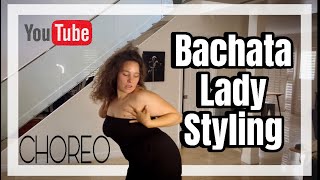 Bachata Lady Styling Fusion   Imitadora by Romeo Santos  short choreo challenge [upl. by Triny]