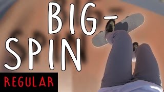 REGULAR POV Skate Tutorial 13 How to fakie BIGSPIN [upl. by Eudoca]