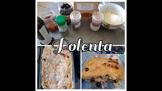 POLENTA MOELLEUSE AU FOUR TOMATE OLIVES [upl. by Ennaxxor]