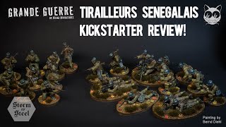 Grande Guerre  Tirailleurs Sénégalais Miska Miniature Kickstarter Review [upl. by Jennings444]