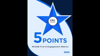 PCAOB Firm and Engagement Metrics [upl. by Casavant]