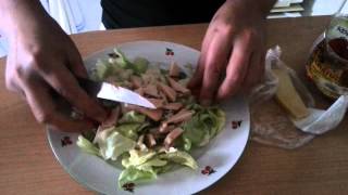 Faire salade composée  Plats froids [upl. by Hagi]