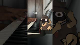 The Entertainer on Piano with a Dancing Pug characteranimator piano pug alfredpiano [upl. by Nylhtac]