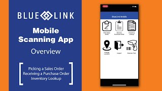 Blue Links Mobile Scanning App OVERVIEW [upl. by Netsruk732]