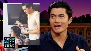 Henry Golding Started as a Hair Stylist [upl. by Ahtennek280]