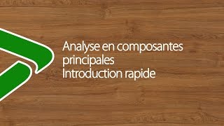 Analyse en Composantes Principales ou ACP [upl. by Eul321]