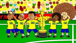 🇧🇷BRAZIL vs MEXICO 00🇧🇷 by 442oons Brazil crying during national anthem 17614 [upl. by Lezirg833]