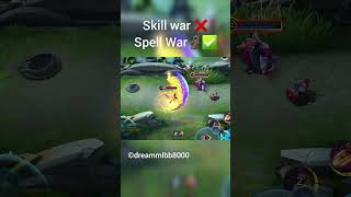 Spells war be like🗿☠️ mobilelegends mobilelegendsbangbang mlbbcreatorcamp mlbb mobilelegend [upl. by Eiznekam]